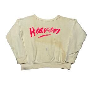 Vintage 80s Heaven Century City Mall Store Promo Sweatshirt Pop Sharon Stone